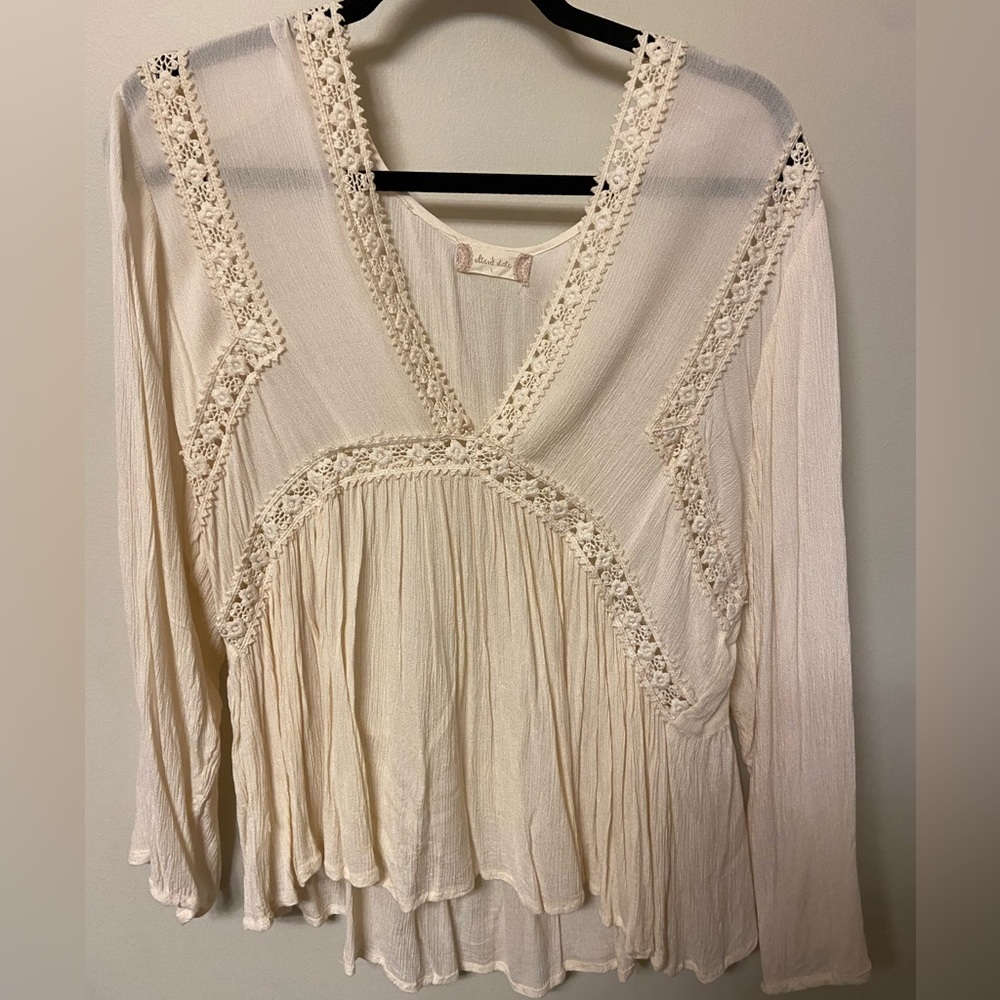 Altar’d State Cream Top